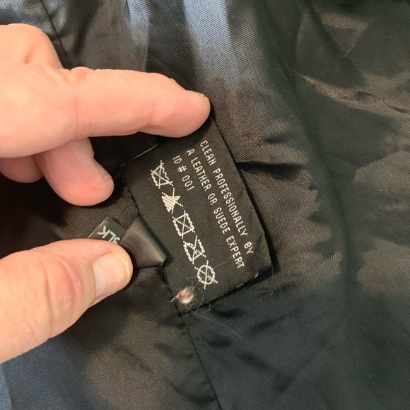 Colebrook leather jacket. size L. In Black. - Picture 9 of 11